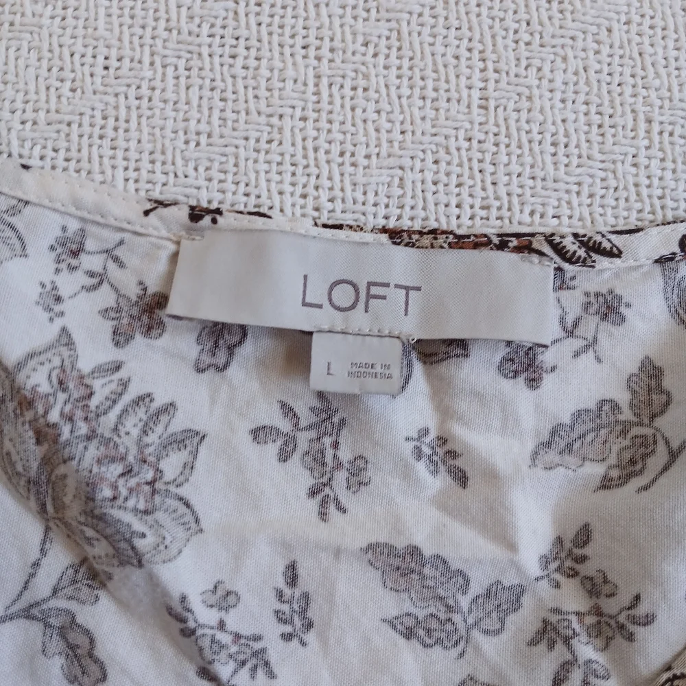loft ♡ puff sleeve paisley floral boho spring large cottagecore peasant vintage